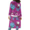 Womens Long Flowy Lightweight Sun and Sea Petroglyph Cardigans