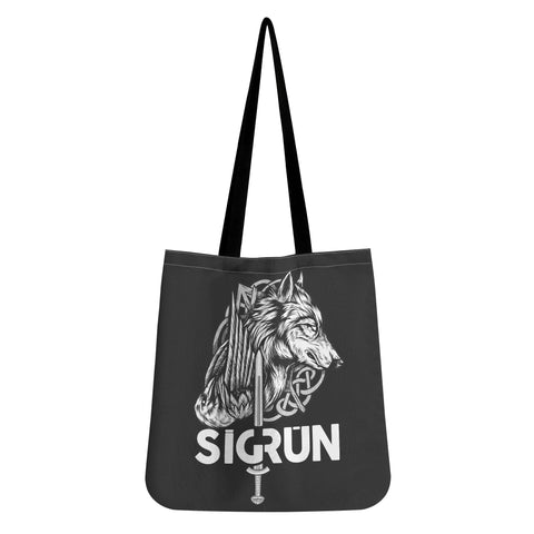 Wolf and Raven Sigrun Cloth Tote Bag