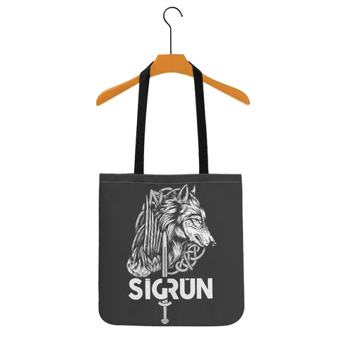 Wolf and Raven Sigrun Cloth Tote Bag