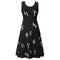 Younger Futhark Runic Tank Dress with Pockets