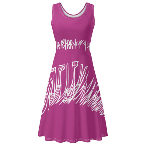 Viking Ship Tank Dress with Pockets