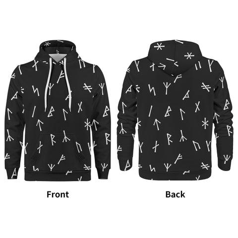 Younger Futhark Warm Velvet Hoodie