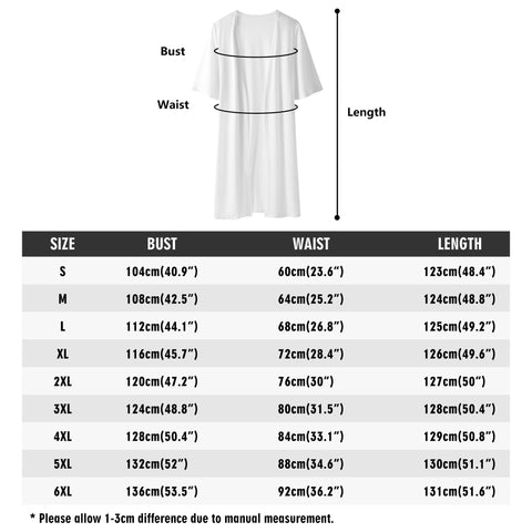 Younger Futhark Half Sleeve Long Cardigan