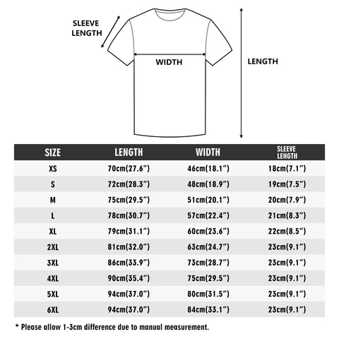 Unisex Sigrun Short Sleeve Tshirt - up to size 6XL