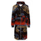 Sun and Sea Petroglyph Hooded Zip-Up Sweatshirt Dress