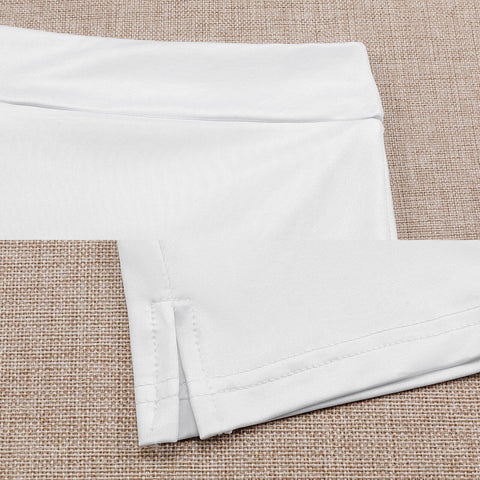 Raven A-line Skirt With under shorts and Pocket