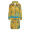 Sun and Sea Petroglyph Hooded Zip-Up Sweatshirt Dress