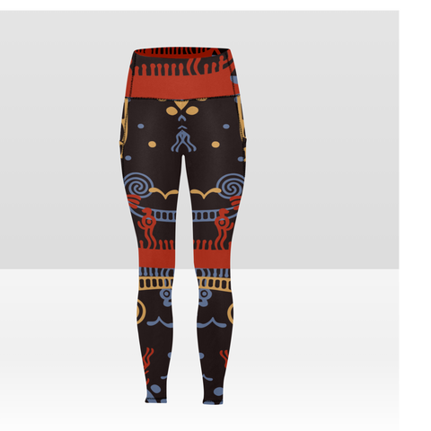 Goddess Sun and Sea High Waist Yoga Leggings w. Pockets