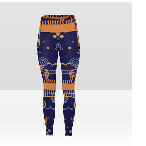 Goddess Sun and Sea High Waist Yoga Leggings w. Pockets