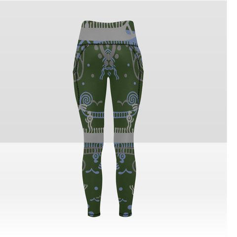 Goddess Sun and Sea High Waist Yoga Leggings w. Pockets