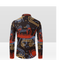 Ships and Sun Button Down Rock Carving - Petroglyph Shirt