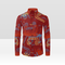 Sun and Sea Petroglyph button down shirt