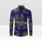 Ships and Sun Button Down Rock Carving - Petroglyph Shirt