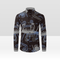 Ships and Sun Button Down Rock Carving - Petroglyph Shirt