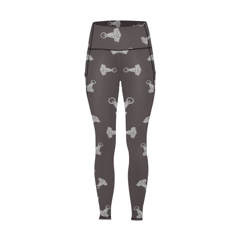 Mjolnir Goddess Leggings with pockets