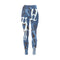 The Lovers Petroglyph Blue High Waist Leggings